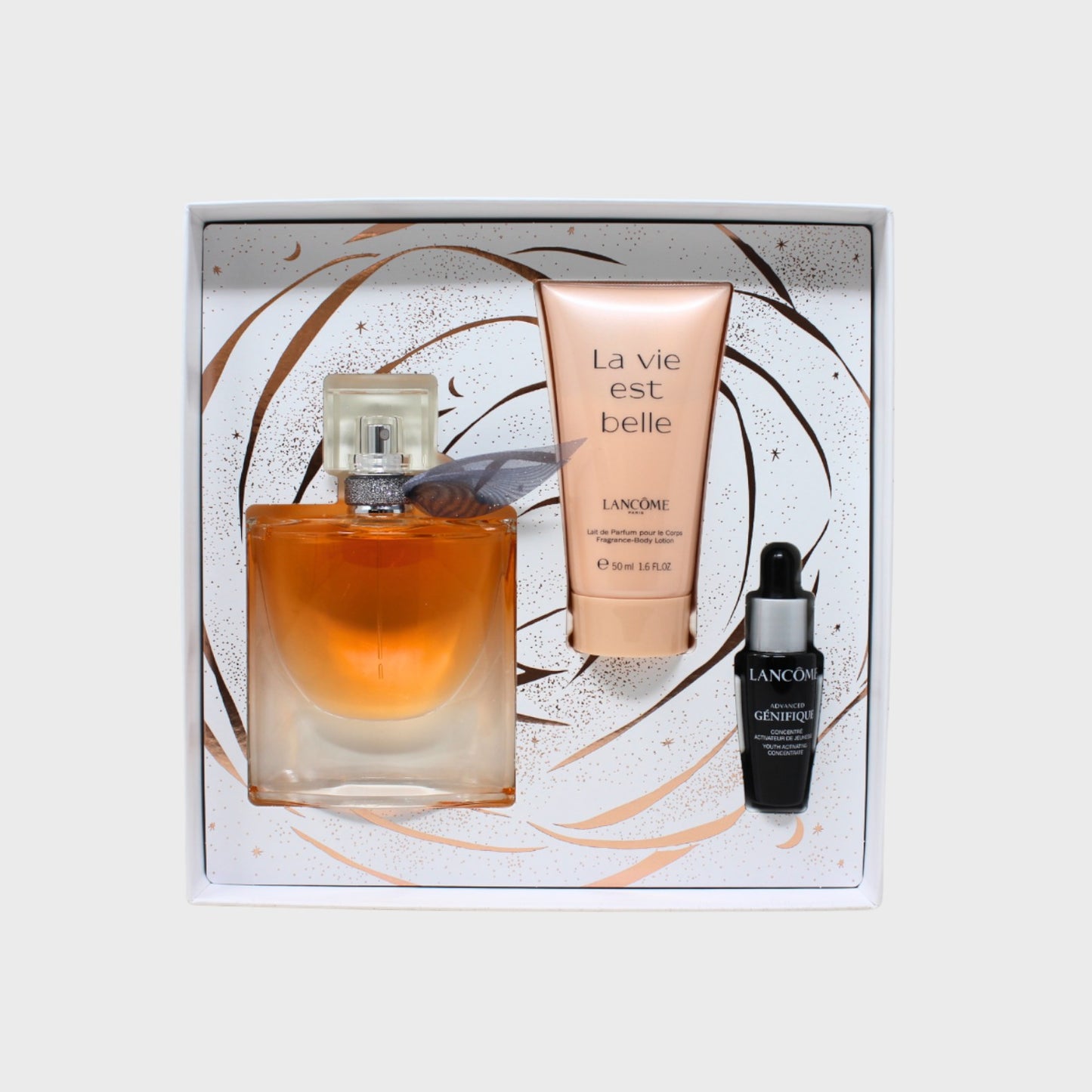Lancome La Vie Est Belle (50 Ml + Bl + Serum) 3 Pz Para Mujer