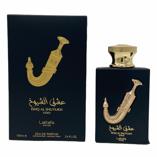 Sohrelia Perfumeria_Lataffa Ishq Al Shuyukh Gold Unisex 100ml Edp