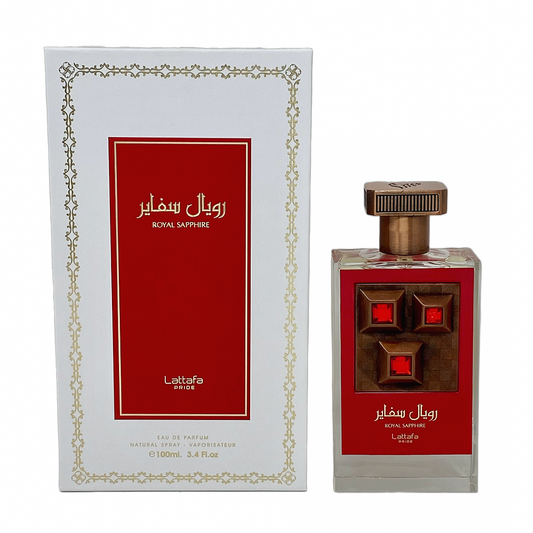 Sohrelia Perfumeria_Perfume Royal Sapphire Lattafa, 100 Ml, Unisex   