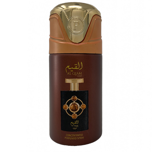 Sohrelia Perfumeria_Perfume Body Spray Lattafa Al Qiam Gold 250 Ml Unisex
