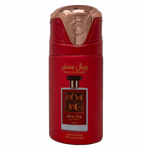 Sohrelia Perfumeria_Perfume Body Spray Lattafa Royal Sapphire 250 Ml Unisex
