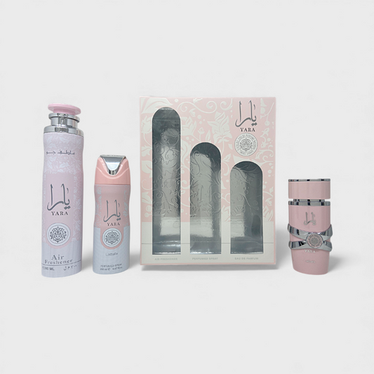 Lattafa Yara Set De 3 Pz Para Mujer