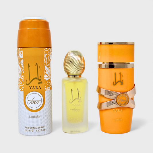 Lattafa Yara Tous Set De 3 Pz Para Mujer 100 mL
