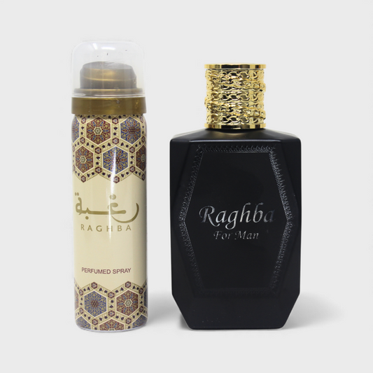 Lattafa Raghba 2 Piece Set para Hombre