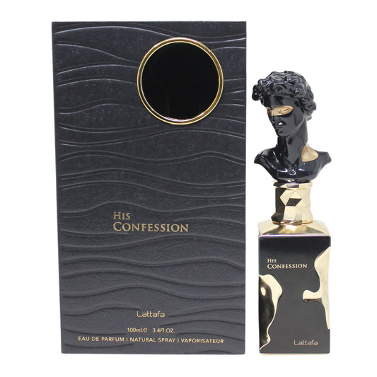 Sohrelia Perfumeria_Lattafa His Confession para hombre Eau de Parfum 100 Ml