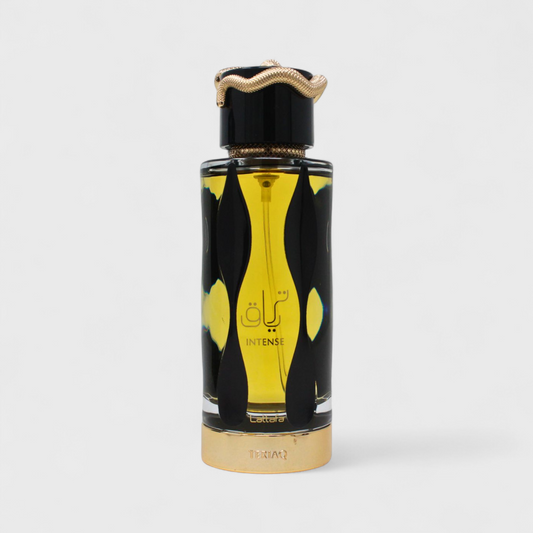 Lattafa Teriaq Intense Eau de Parfum Spray for Unisex, 3.4 Ounce