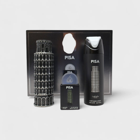 Lattafa Pisa 3 Pz Para Hombre