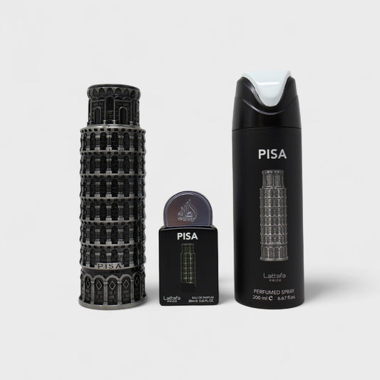 Lattafa Pisa 3 Pz Para Hombre
