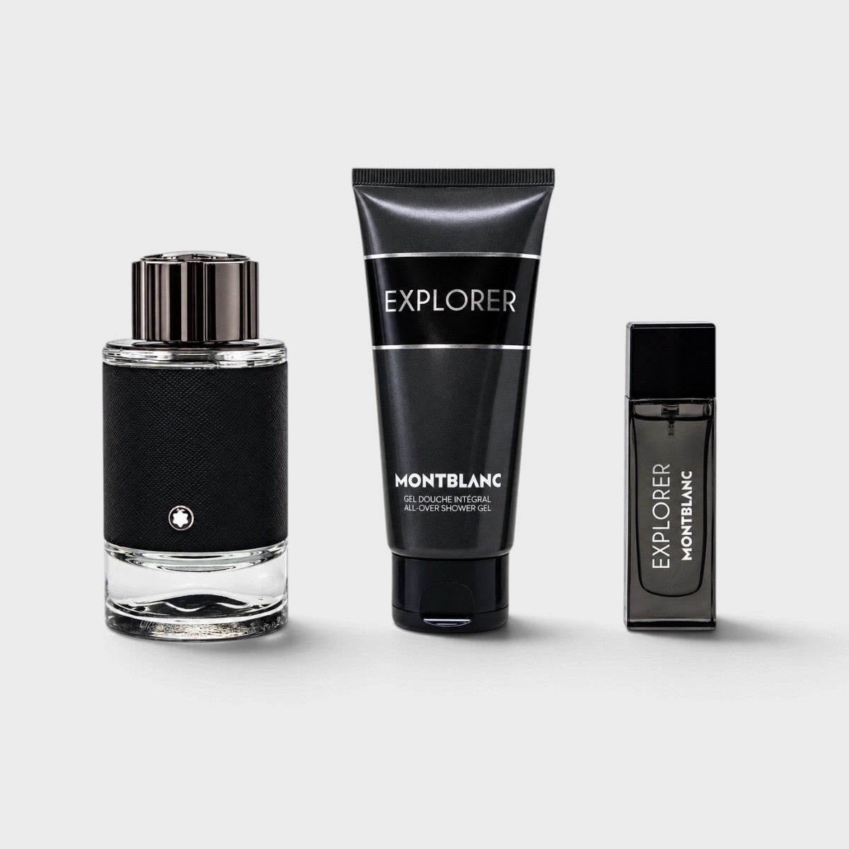 Set Perfume Mont Blanc Explorer 3 Pz Para Hombre
