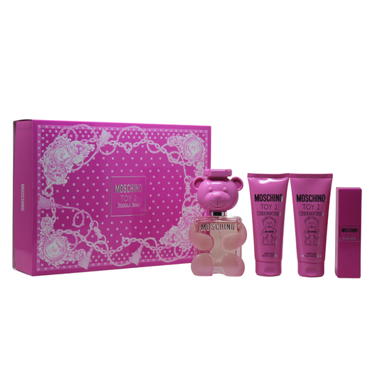 Sohrelia Perfumeria_Moschino Toy 2 Bubble Gum 4 Pz para Dama