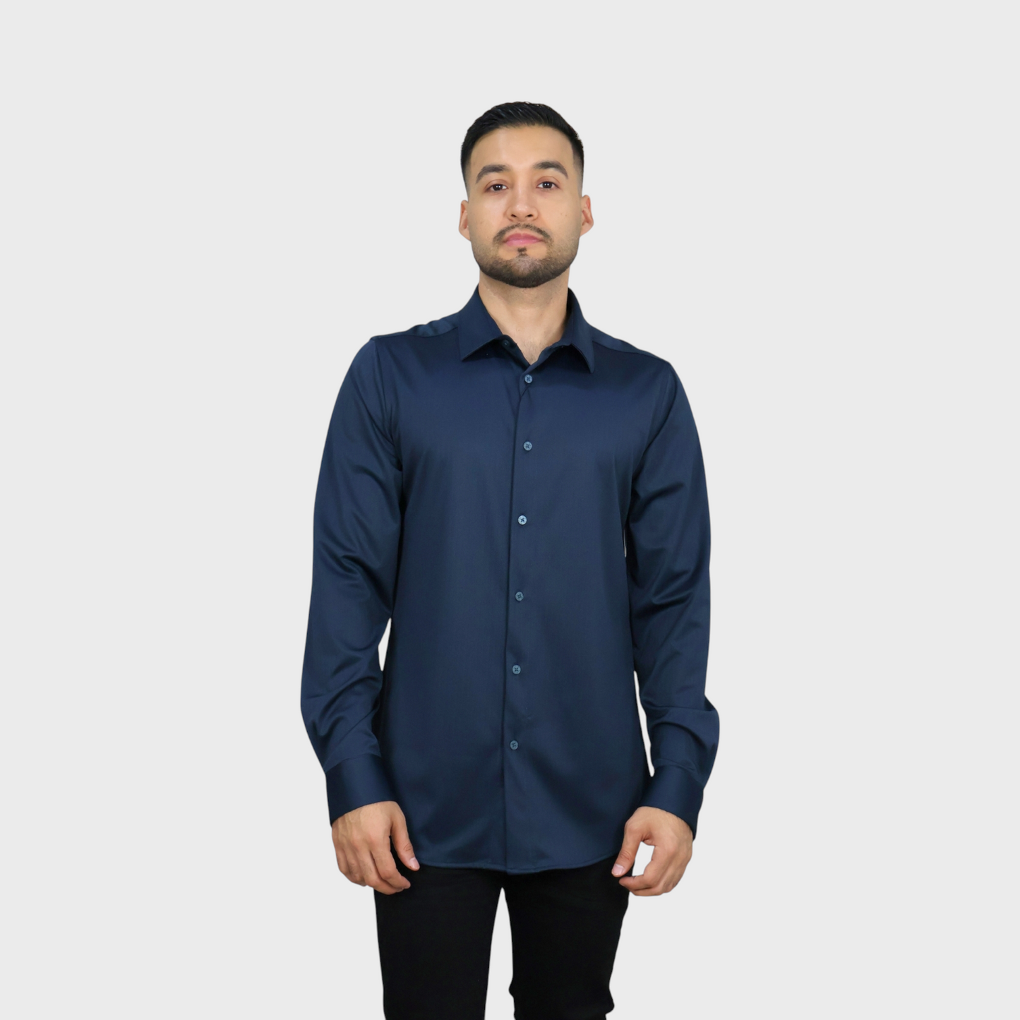 Camisa Platini Manga Larga formal para Hombre