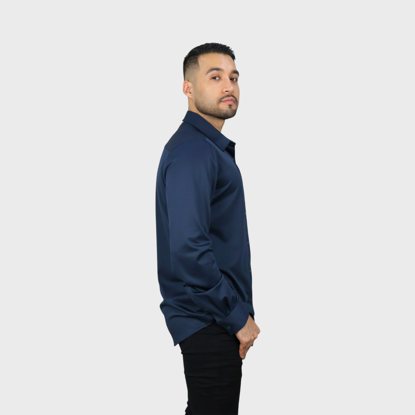 Camisa Platini Manga Larga formal para Hombre