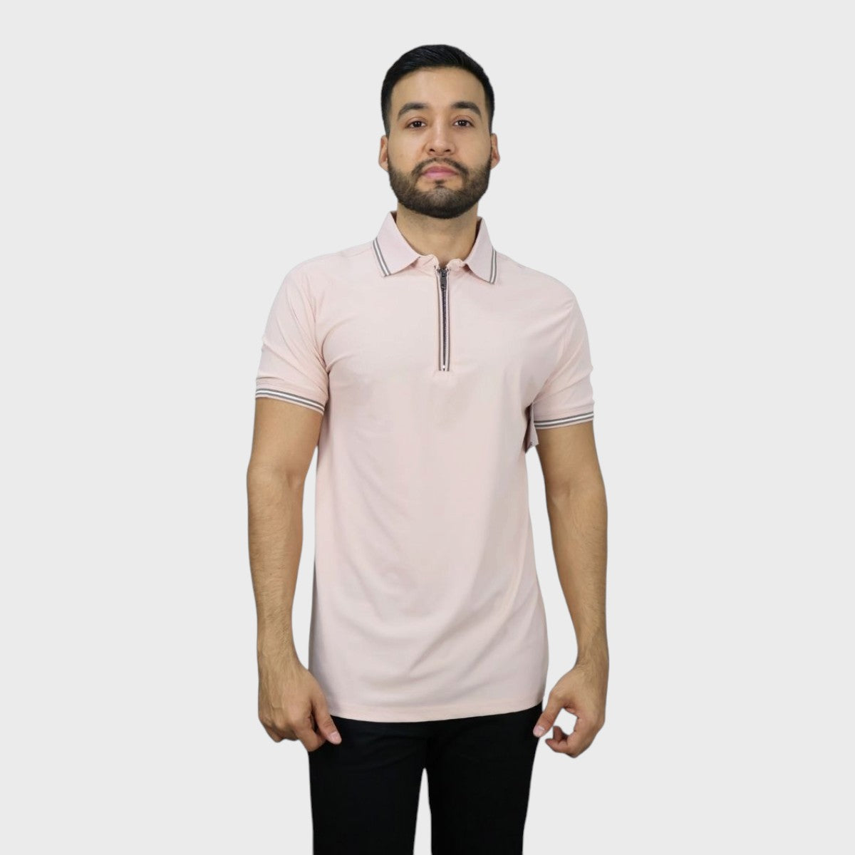 Playera Tipo Polo Platini Para Hombre