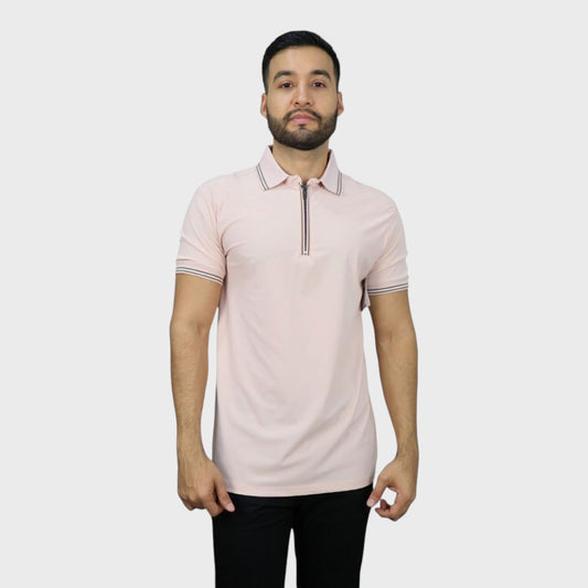 Playera Tipo Polo Platini Para Hombre