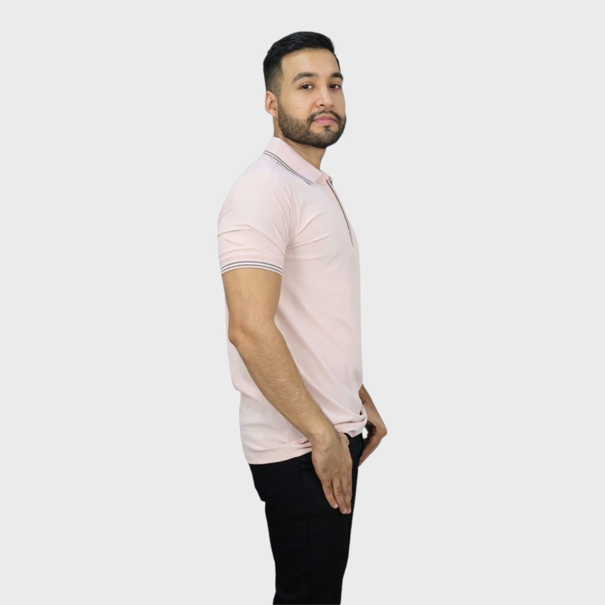 Playera Tipo Polo Platini Para Hombre
