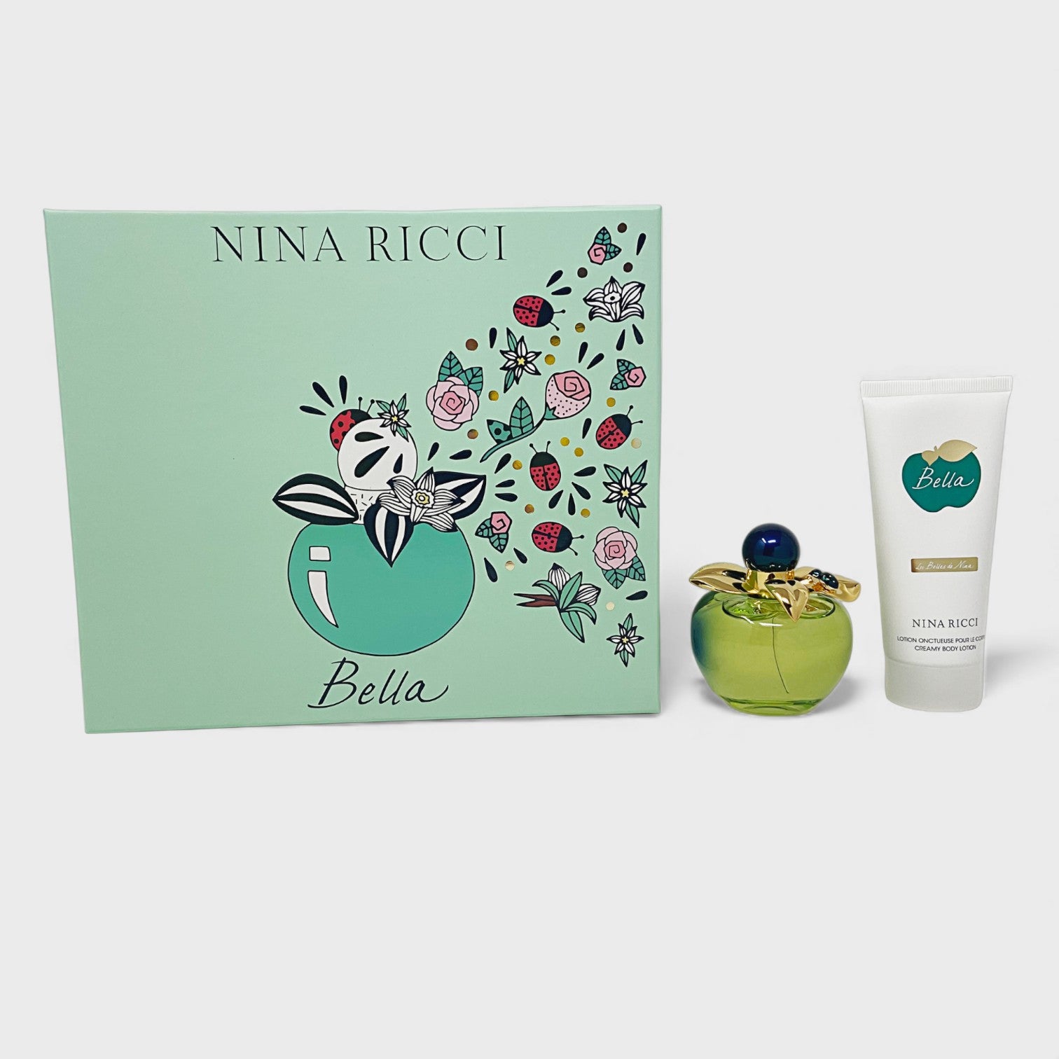Sohrelia Perfumeria| NINA RICCI BELLA (CON CREMA) 2 PZ SET DAMA