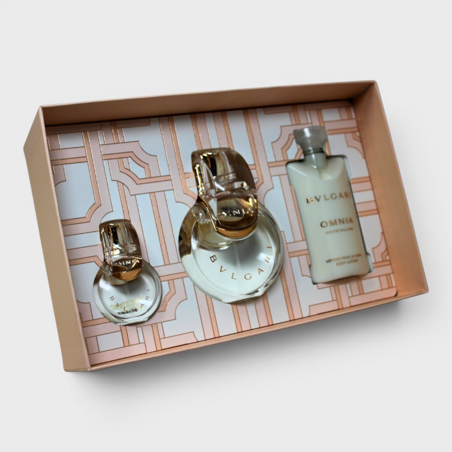 Bvlgari Omnia Crystalline 3 Pz Para Mujer