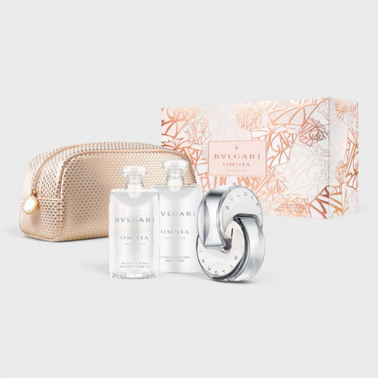 Bvlgari Omnia Crystalline 4 Pz Para Mujer
