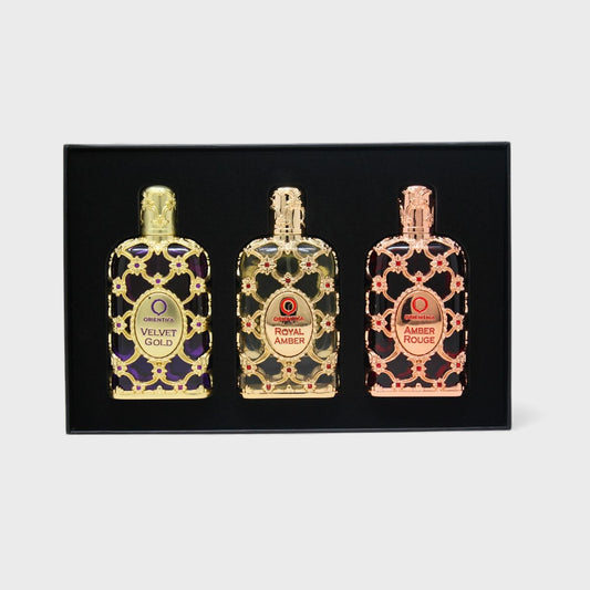 Orientica Amber Rouge, Royal Amber, Velvet Gold 30 ml