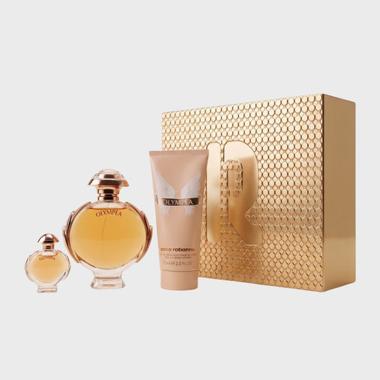 Paco Rabanne Olympea (Metal) 3 Pz Para Mujer