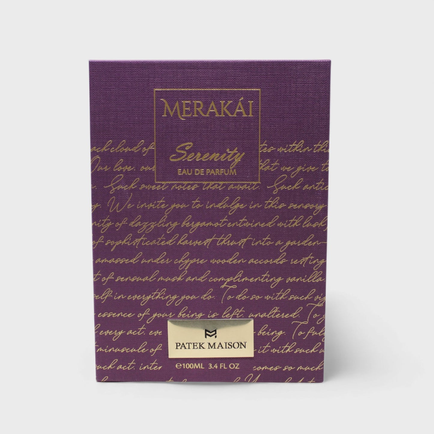 PATEK MAISON MERAKAI SERENITY EDP 100 ML PERFUME UNISEX