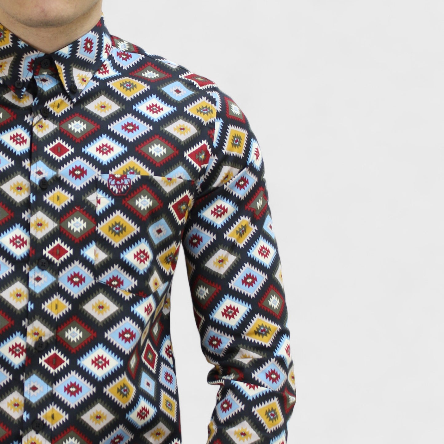 Platini Camisa Casual Para Hombre