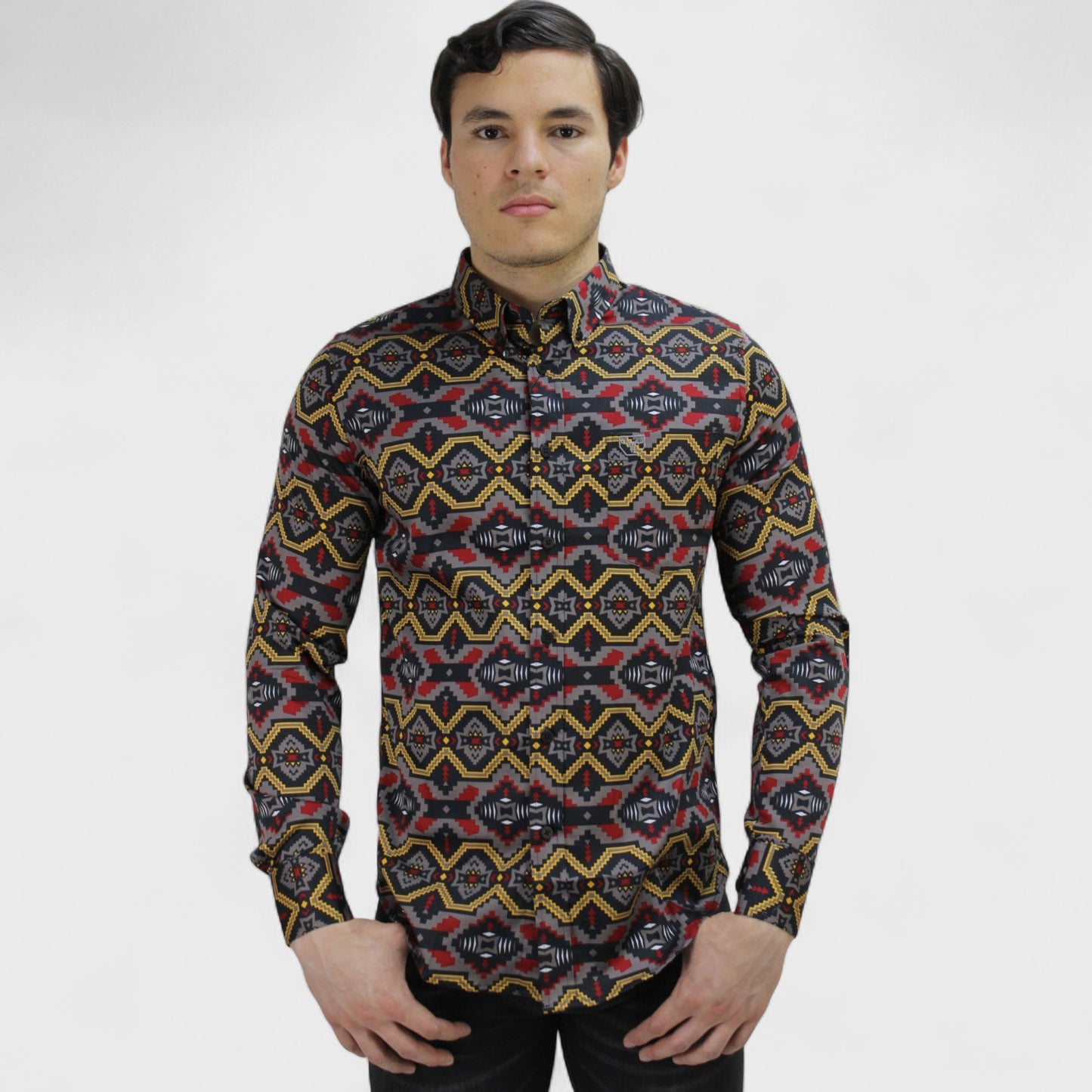 Platini Camisa Casual Para Hombre