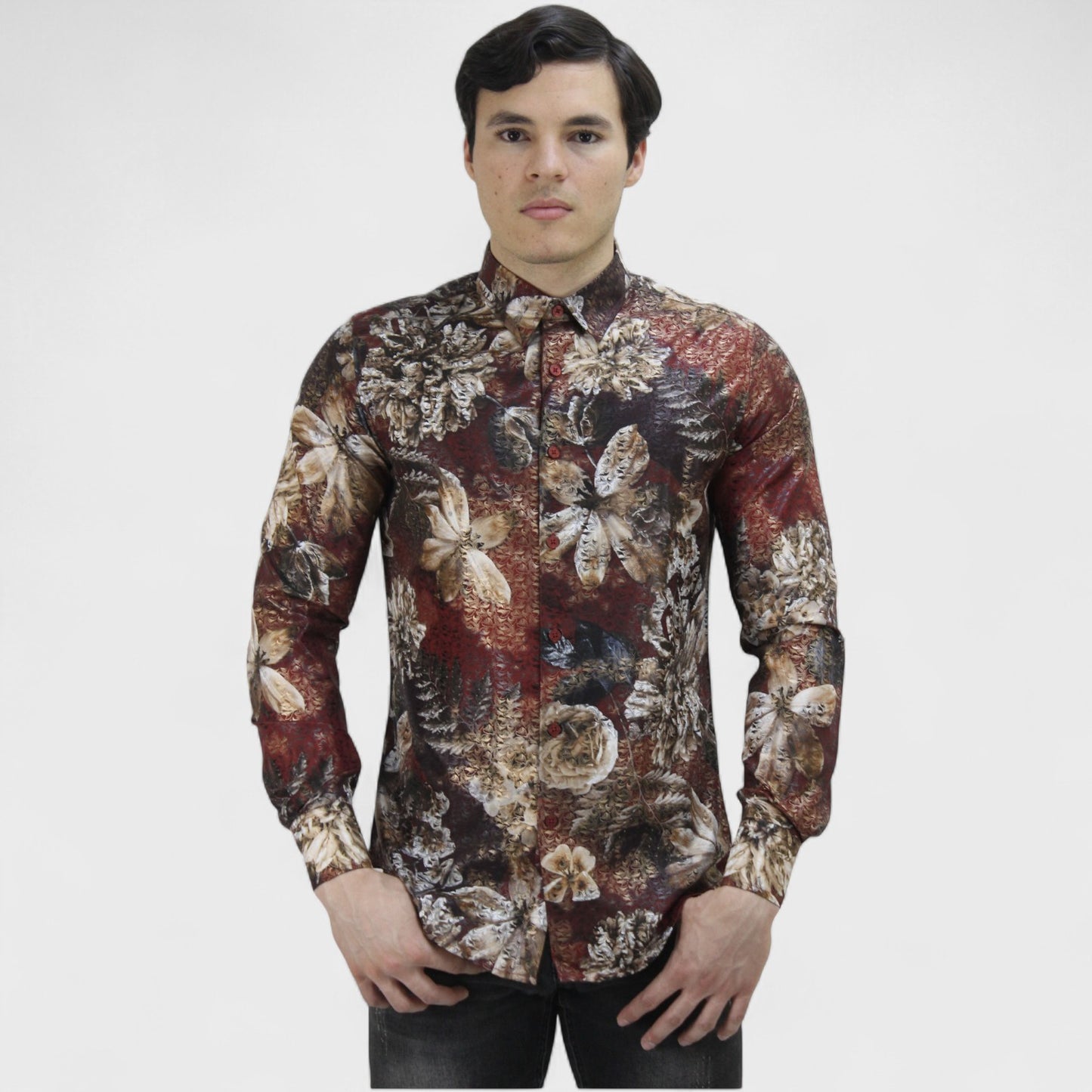 Platini Camisa Casual Para Hombre