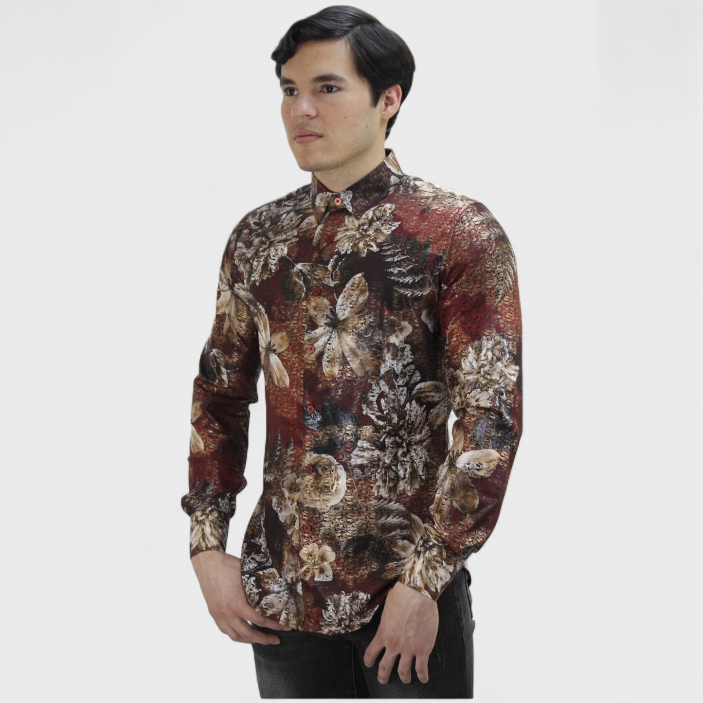 Platini Camisa Casual Para Hombre