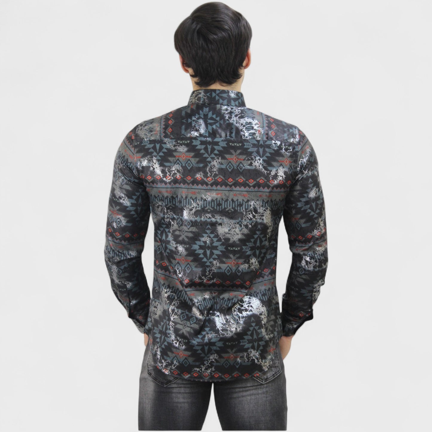 Platini Camisa Casual Para Hombre