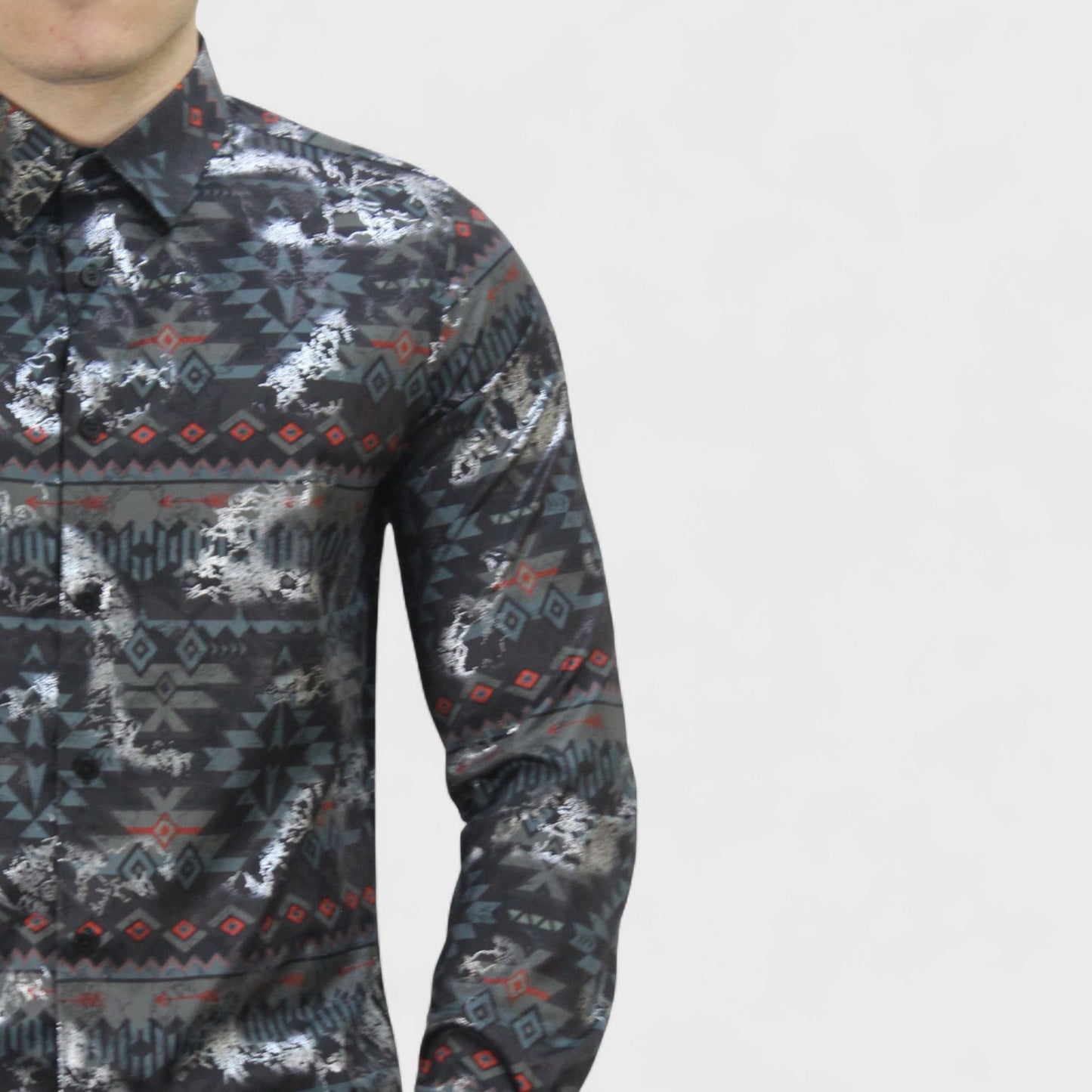 Platini Camisa Casual Para Hombre