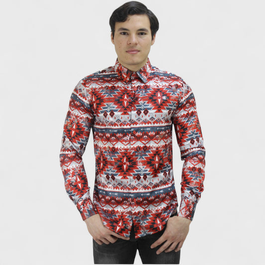 Platini Camisa Casual Para Hombre