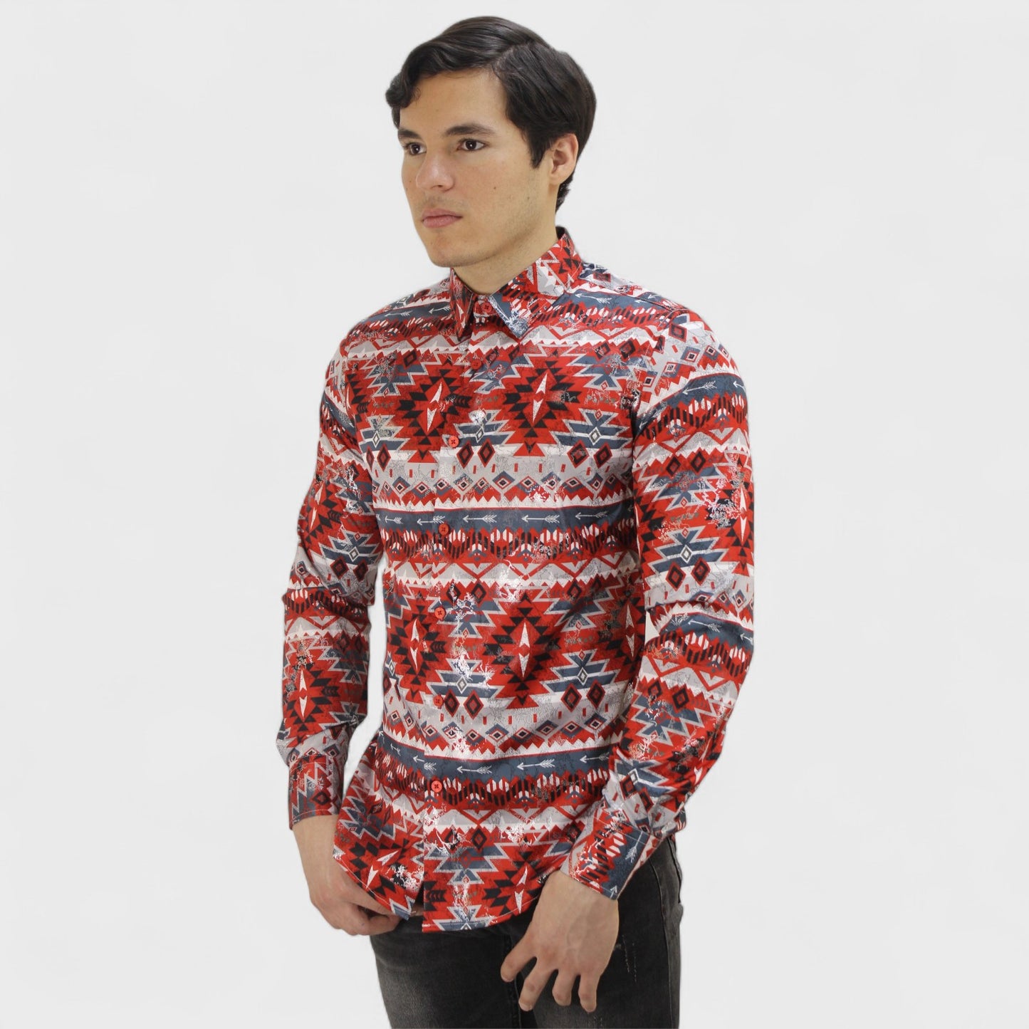 Platini Camisa Casual Para Hombre