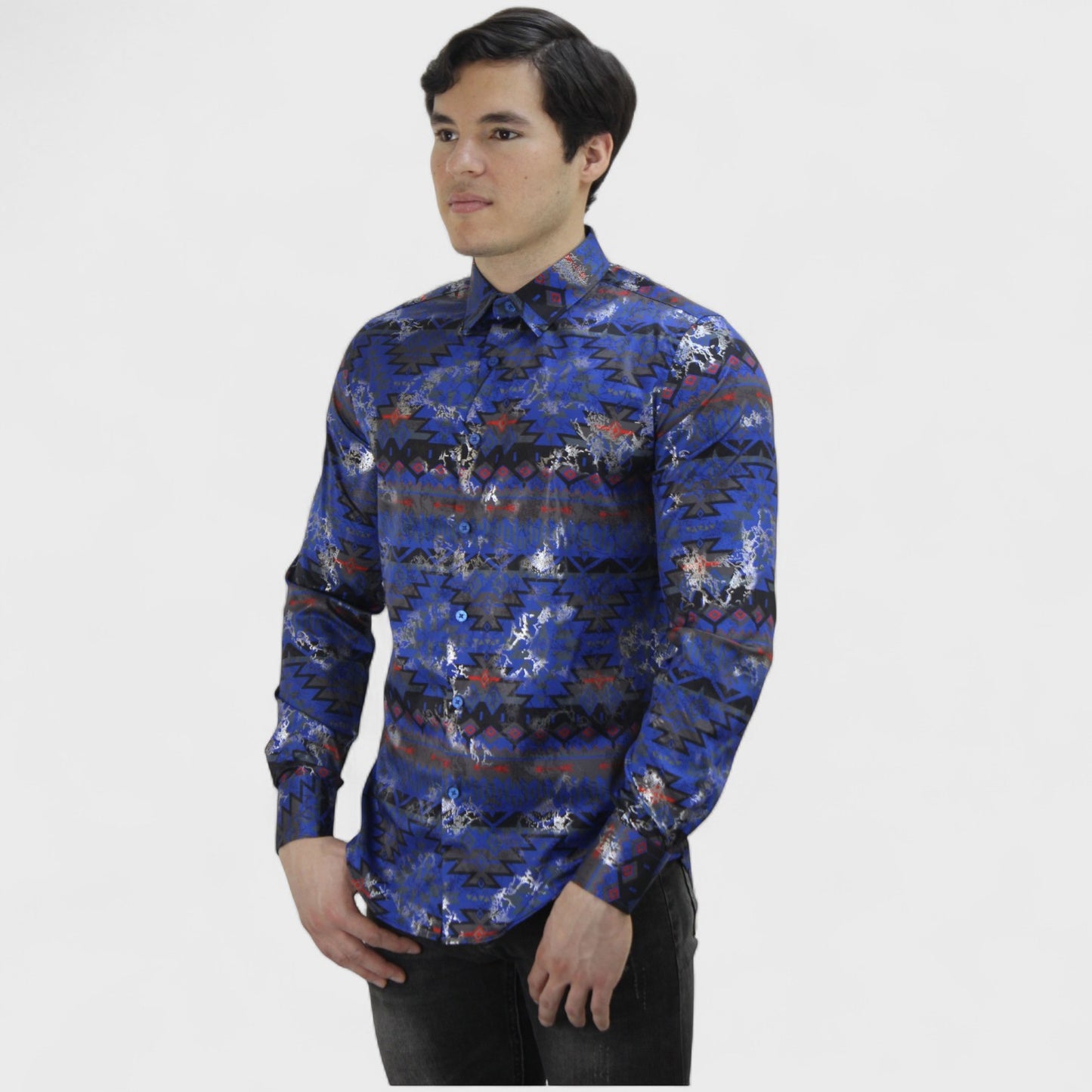 Platini Camisa Casual Para Hombre