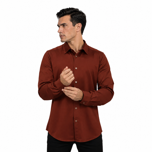 Platini Camisa Casual Para Hombre