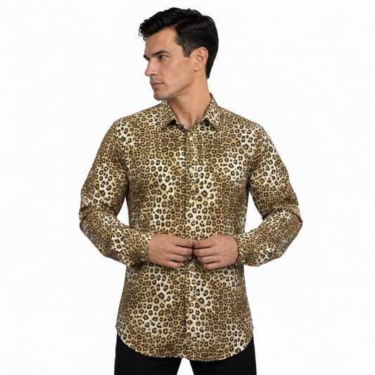 Platini Camisa Casual Para Hombre