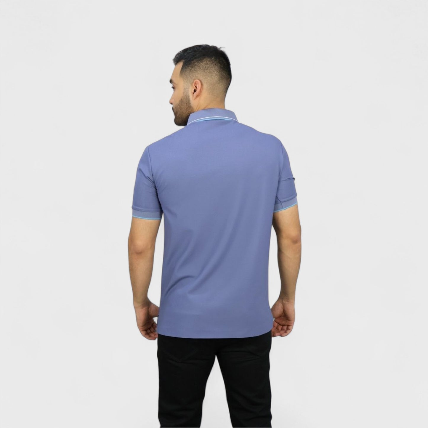 Platini Playera Polo Color Azul Para Hombre