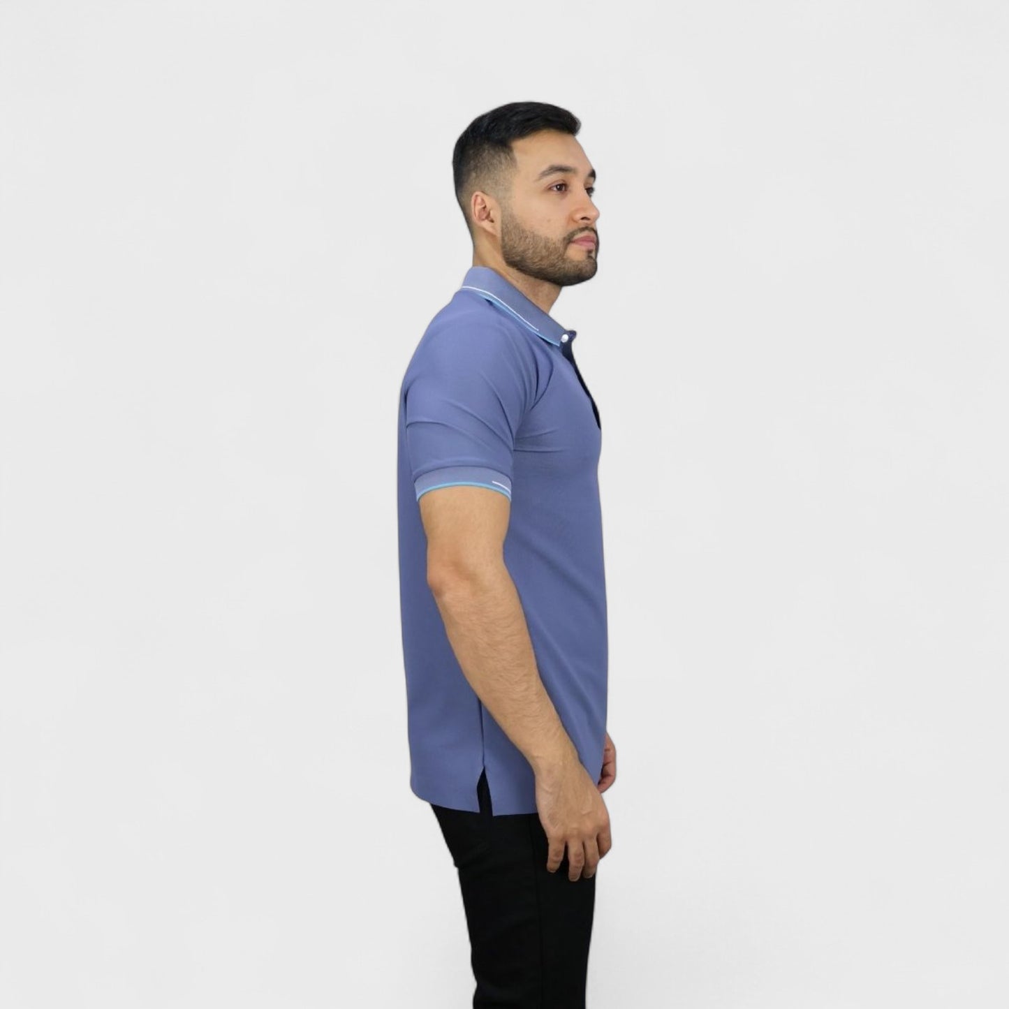 Platini Playera Polo Color Azul Para Hombre