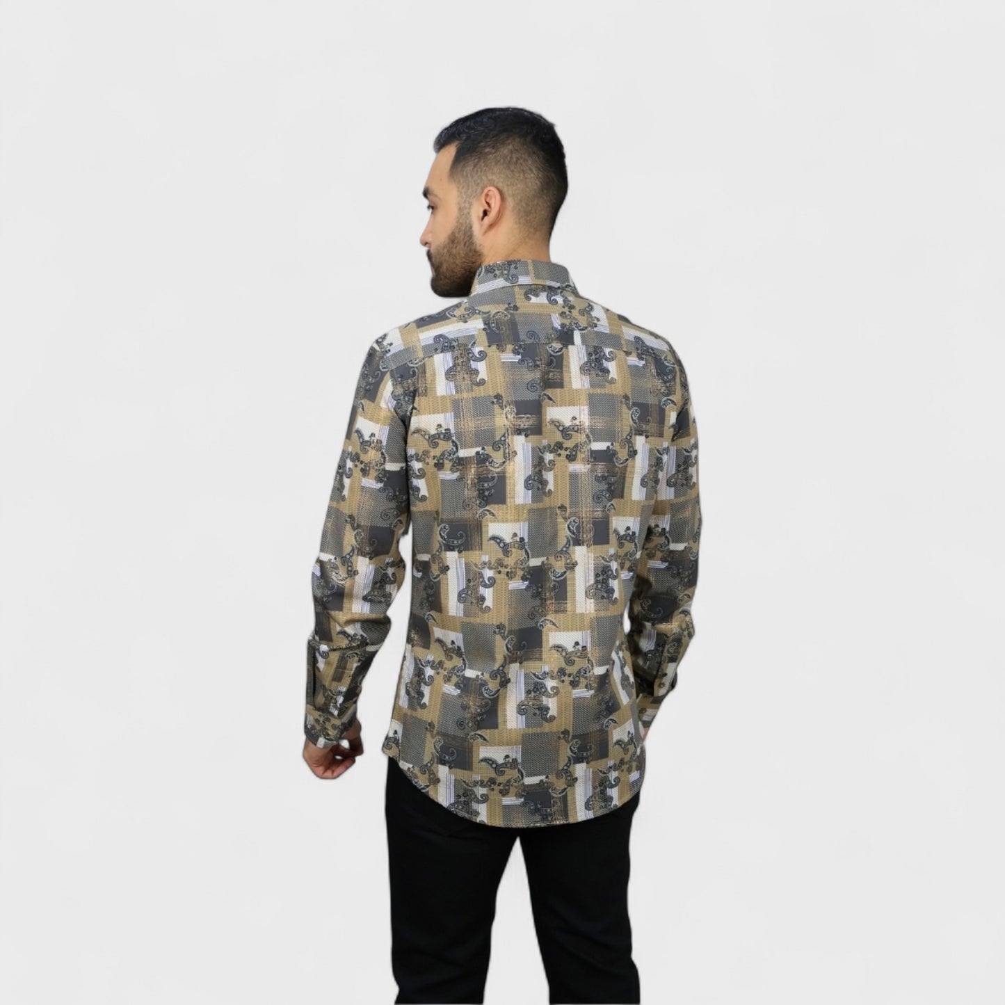 Platini Camisa Casual Para Hombre