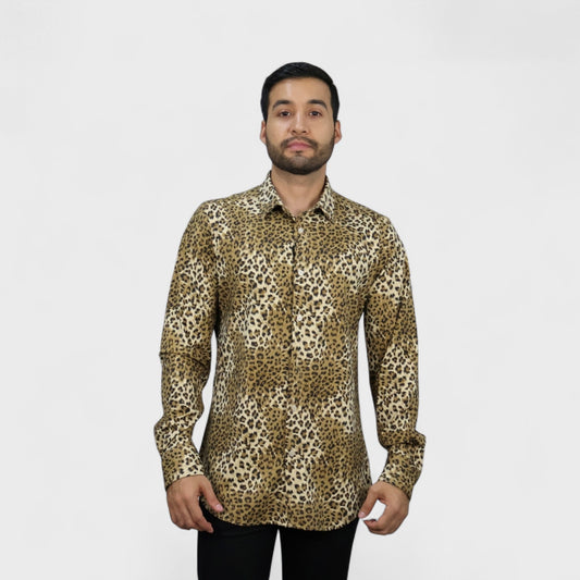 Platini Camisa Casual Para Hombre