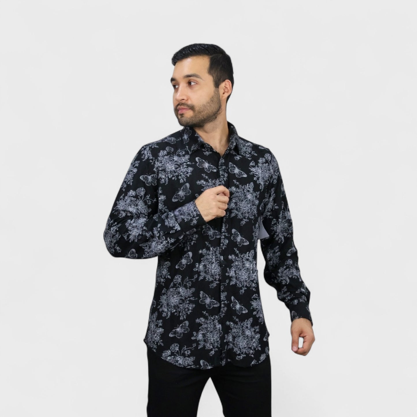 Platini Camisa Casual Para Hombre