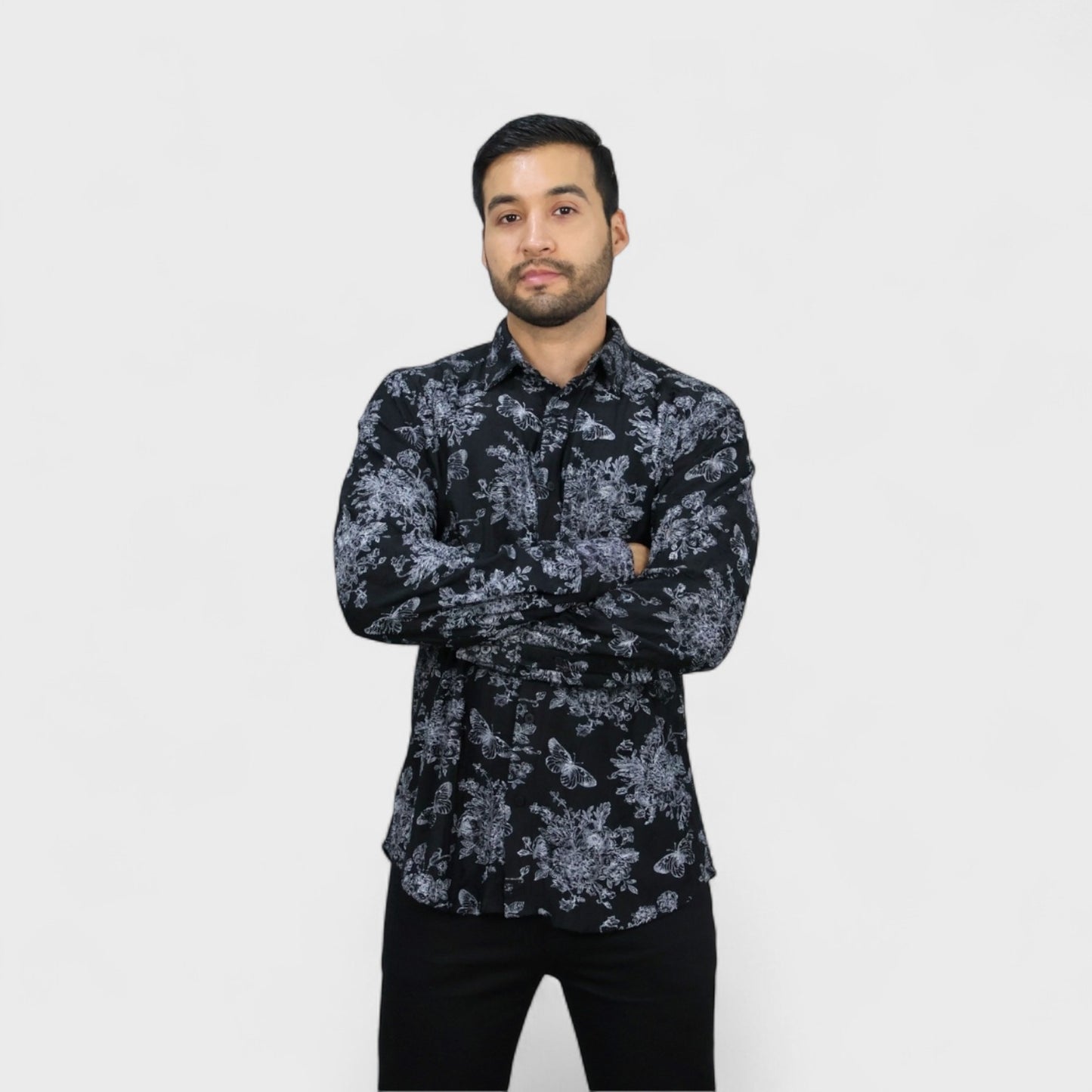 Platini Camisa Casual Para Hombre