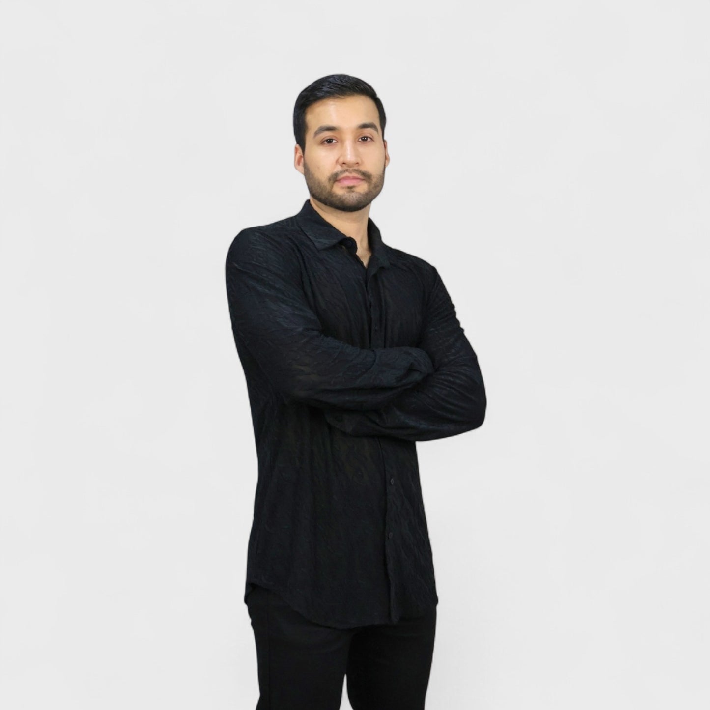 Platini Camisa Casual Para Hombre