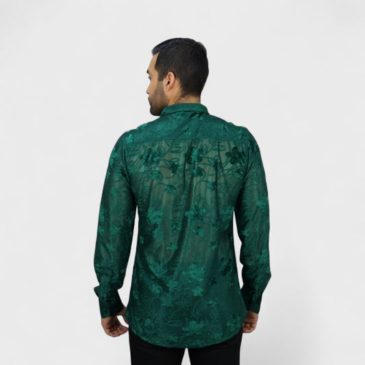 Platini Camisa Casual Para Hombre