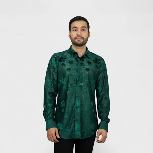 Platini Camisa Casual Para Hombre