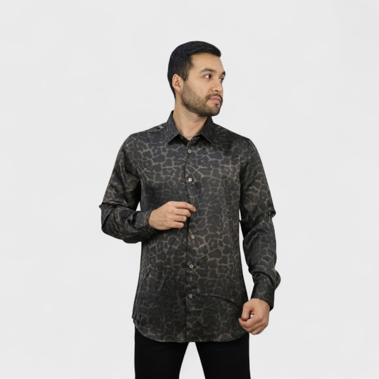 Platini Camisa Casual Para Hombre