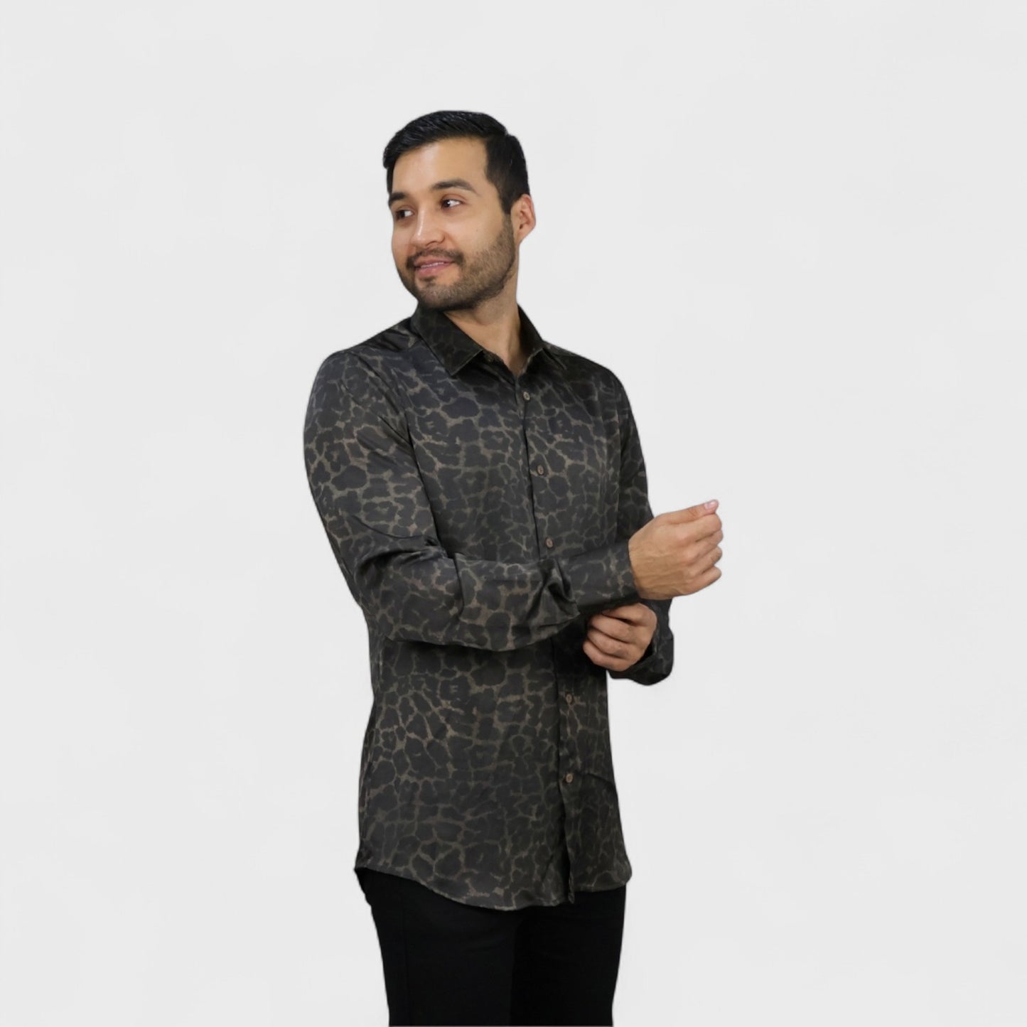 Platini Camisa Casual Para Hombre