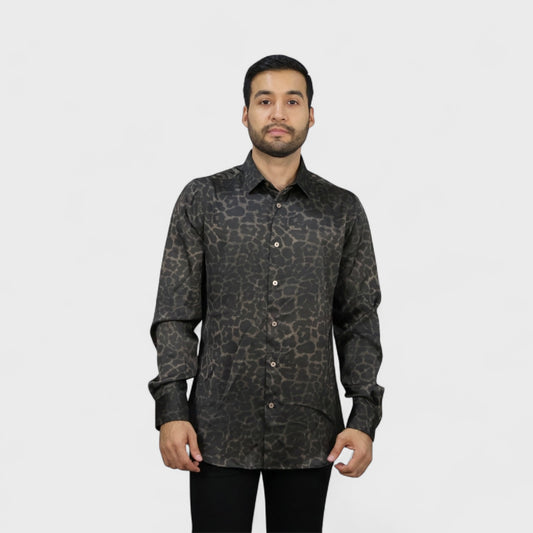 Platini Camisa Casual Para Hombre