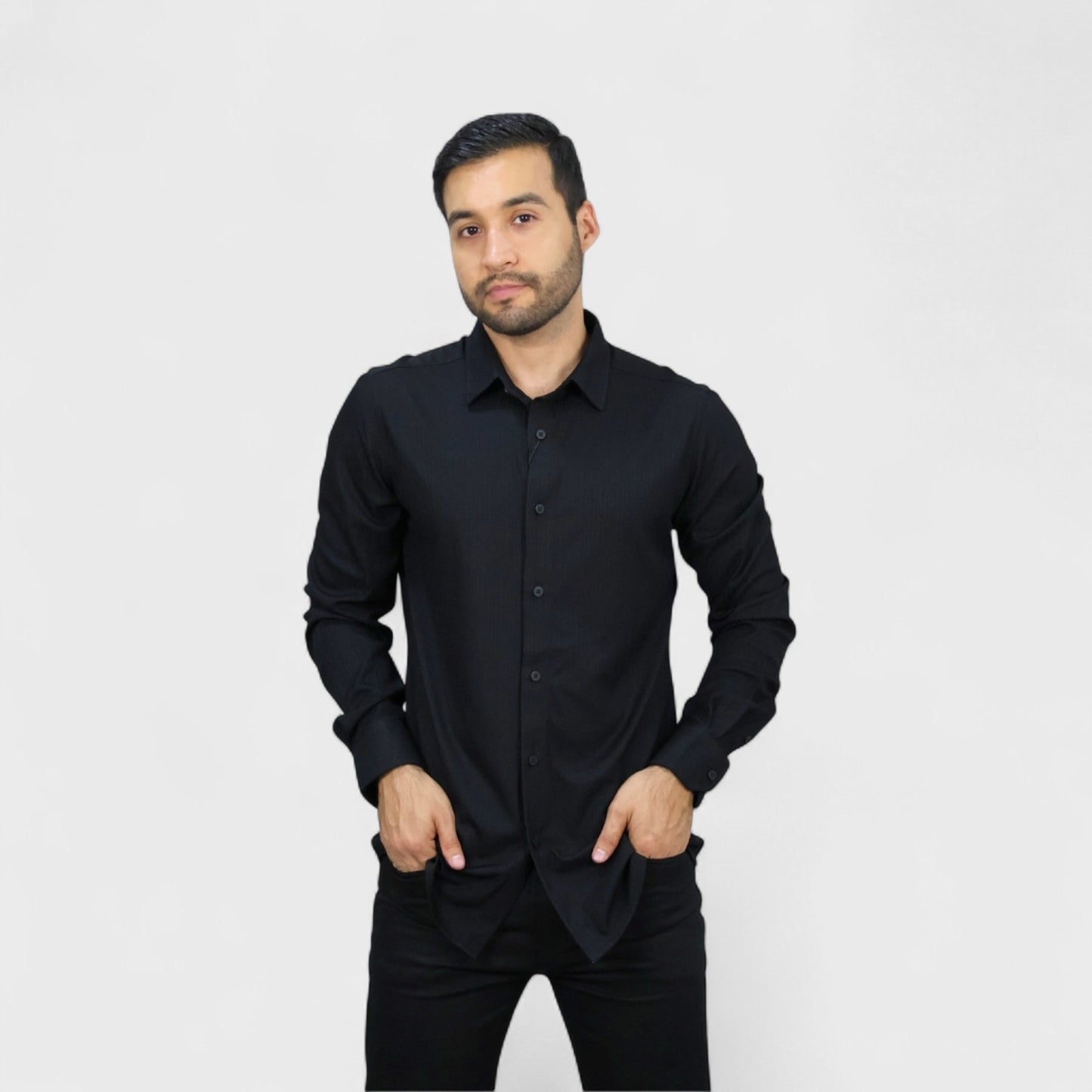 Platini Camisa Casual Para Hombre