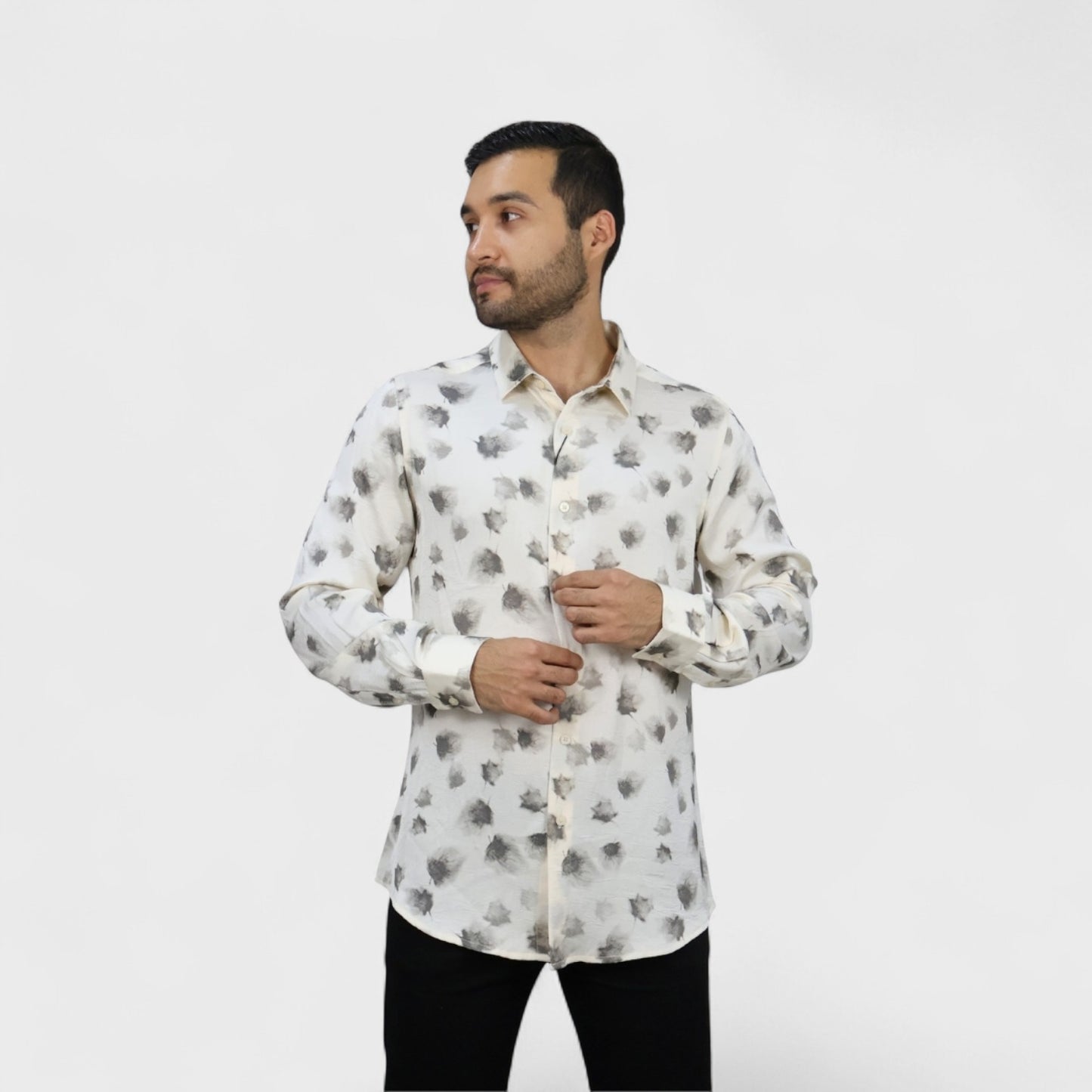 Platini Camisa Casual Para Hombre